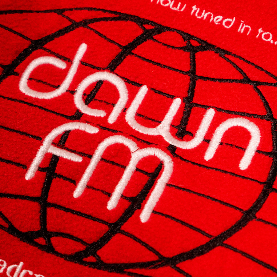 The Weeknd - Dawn FM Red 1/4 Zip Fleece (RE-WRX)