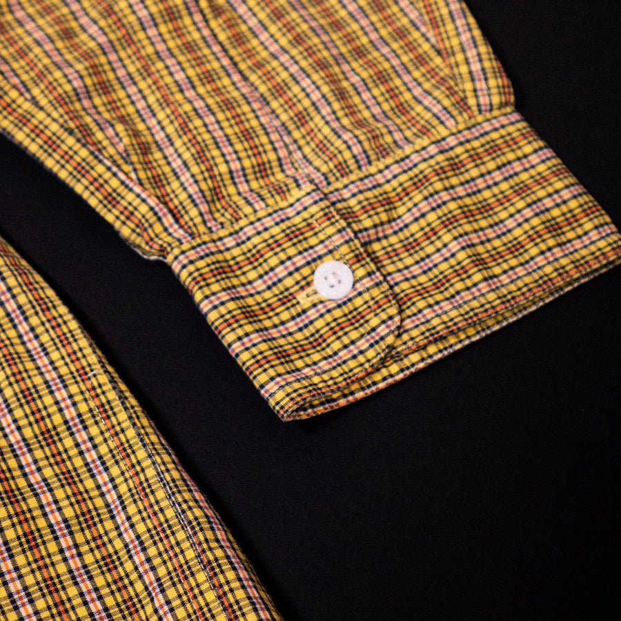 Tyler, The Creator - Find Some Time Yellow/Red Checkered Ralph Lauren Chaps Shirt (RE-WRX)