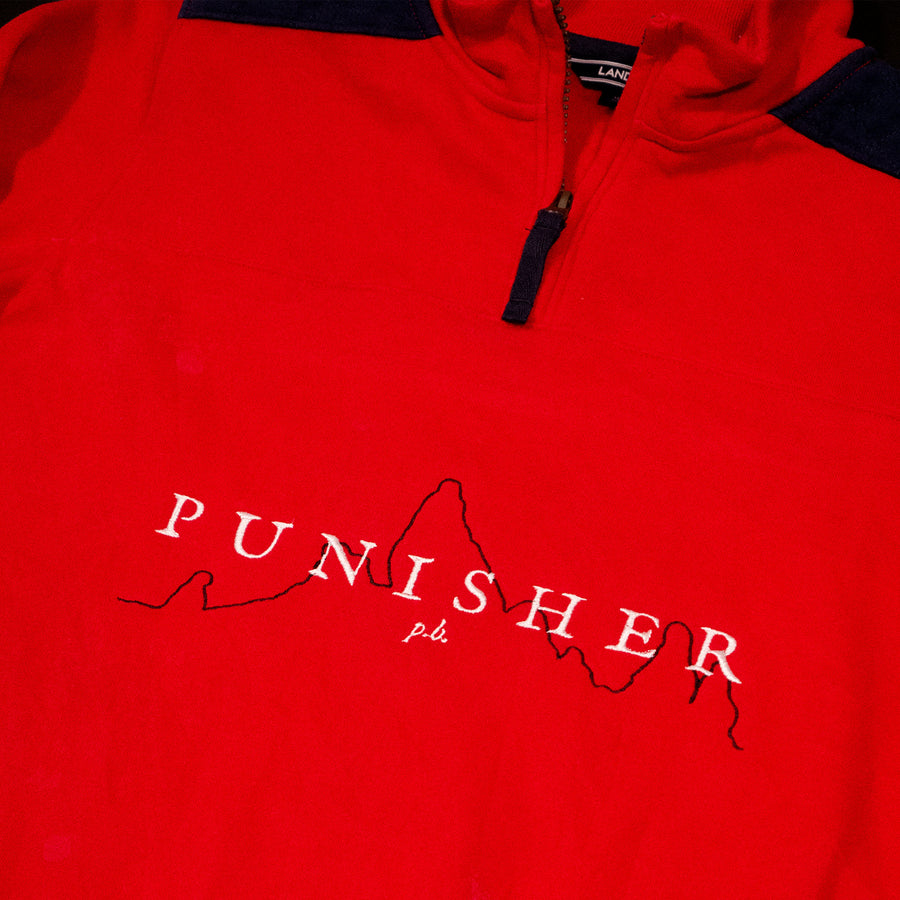 Phoebe Bridgers - Punisher Red 1/4 Sweatshirt (RE-WRX)