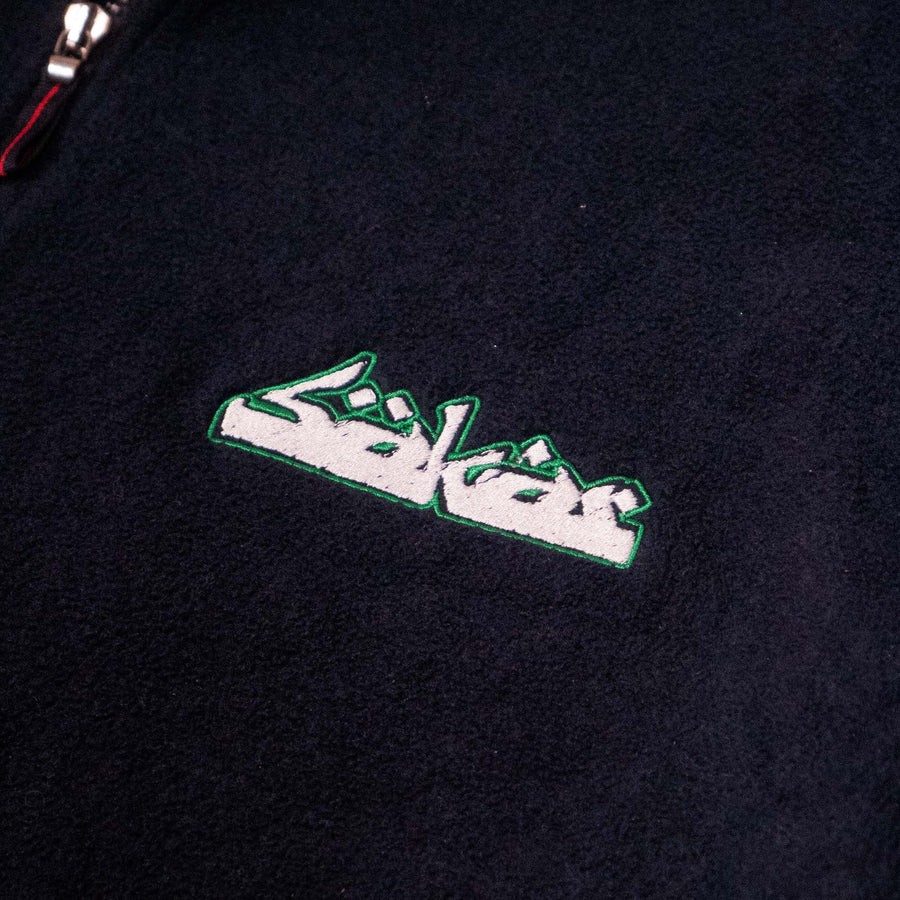 Bakar - Nobody's Home Navy Fleece Zip Jacket (RE-WRX)