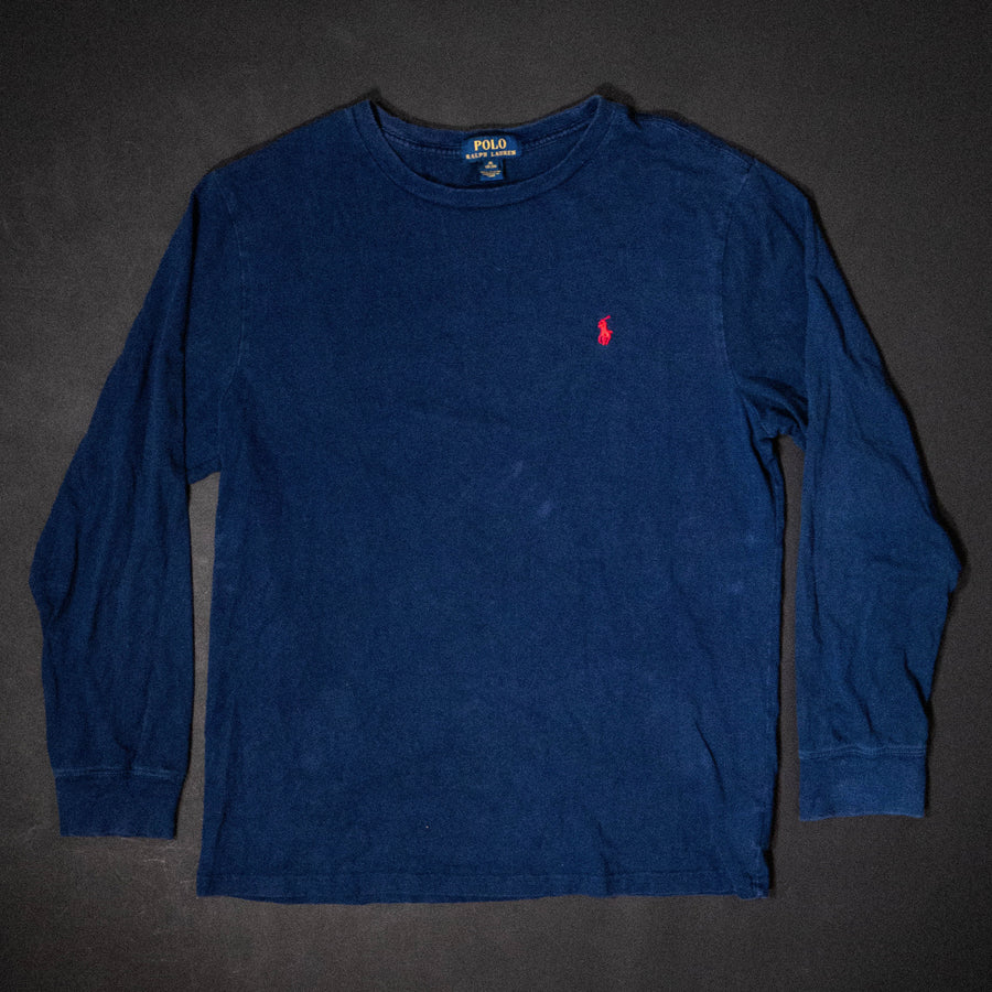 Polo Ralph Laren Navy Long Sleeve T-Shirt
