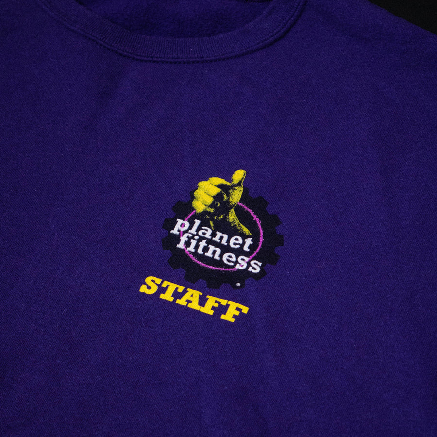 Planet Fitness Purple Sweatshirt