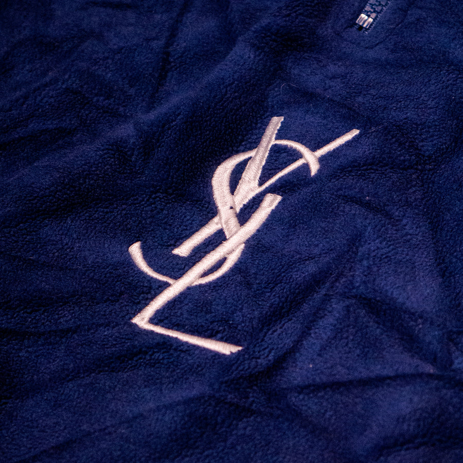 YZL 1/4 Zip Navy Fleece (BOOTLEG)