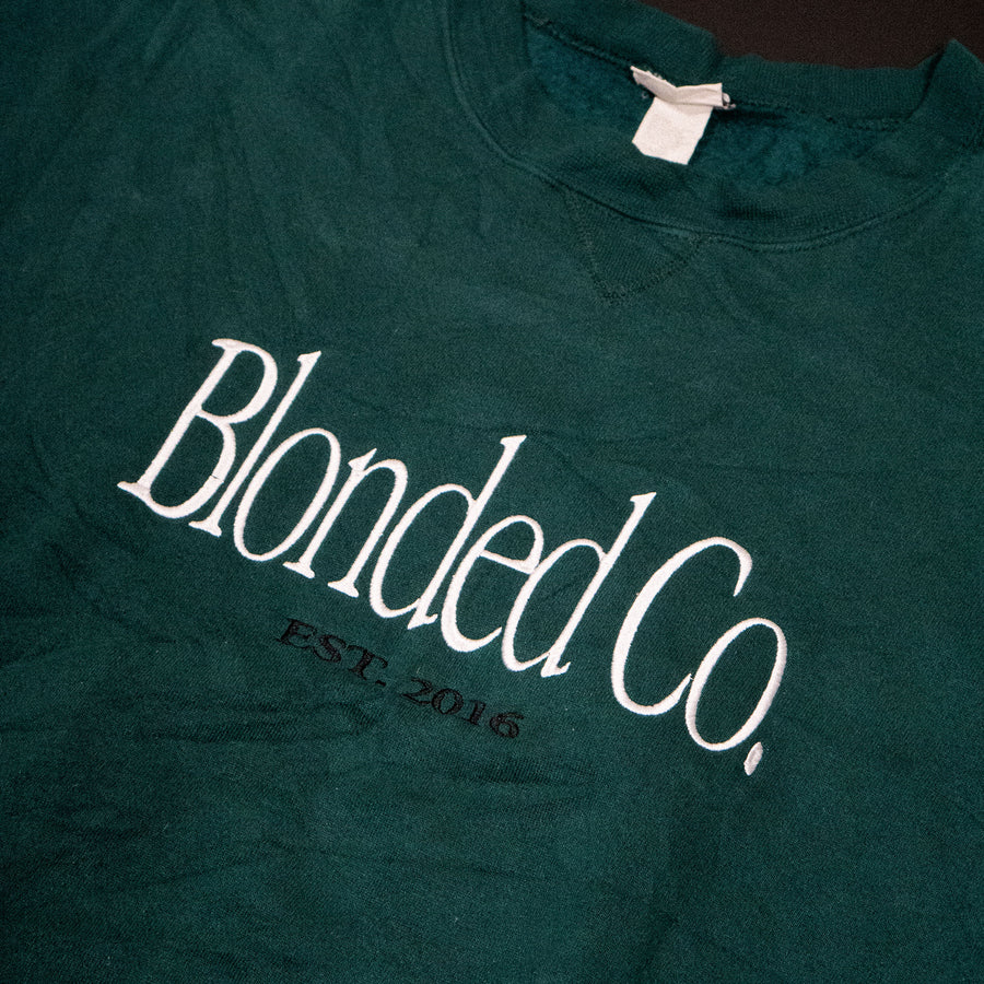 Blonded Co. Dark Green Sweatshirt (RE-WRX)