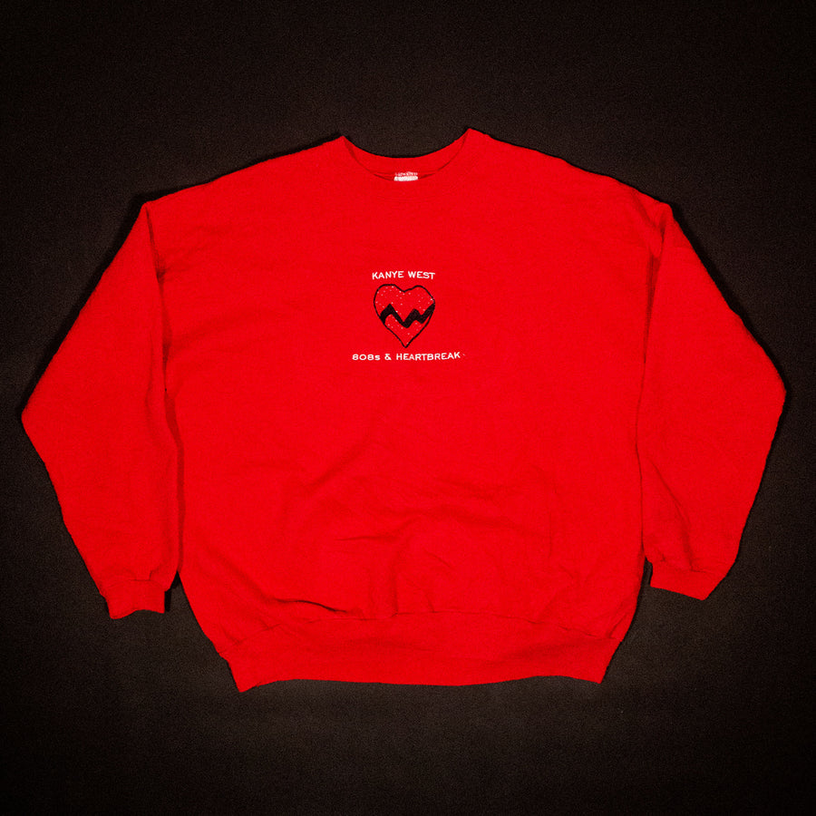 Kanye West - 808s & Heartbreak Red Sweatshirt (RE-WRX)