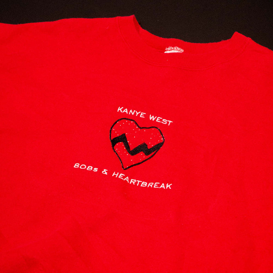 Kanye West - 808s & Heartbreak Red Sweatshirt (RE-WRX)