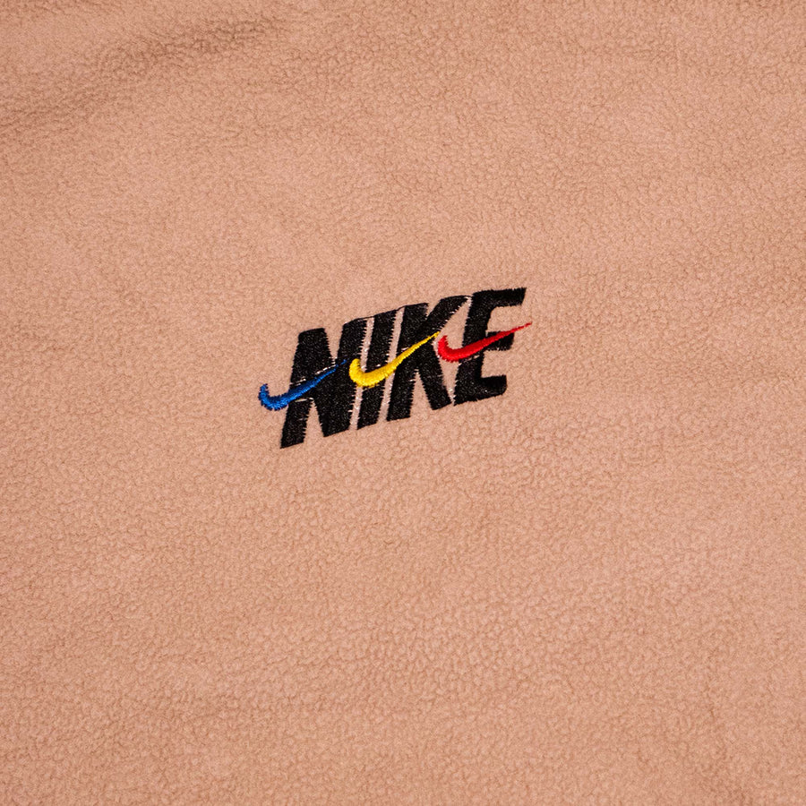 Nike Beige Fleece Long Sleeve (BOOTLEG)
